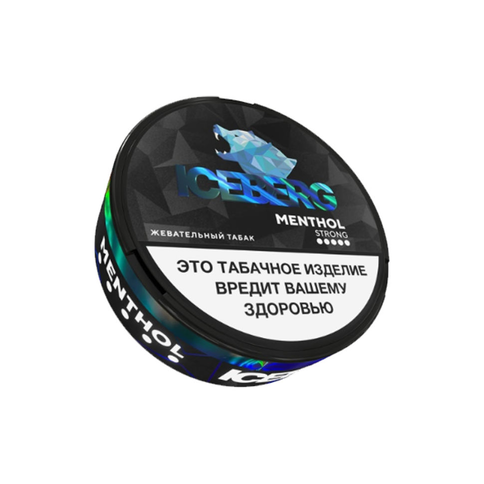 Жевательный табак IСEBERG Слим Стронг #