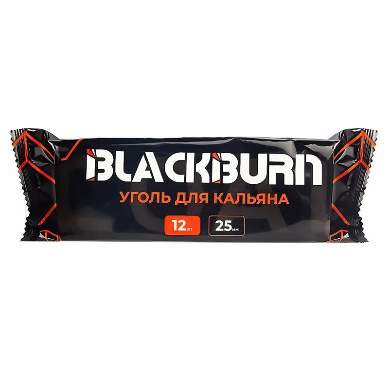 Кокосовый уголь Black Burn 25мм 12шт