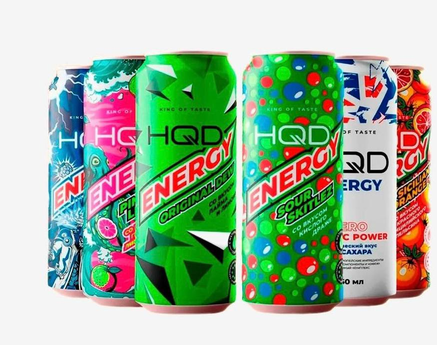 Энергетический напиток HQD Energy #